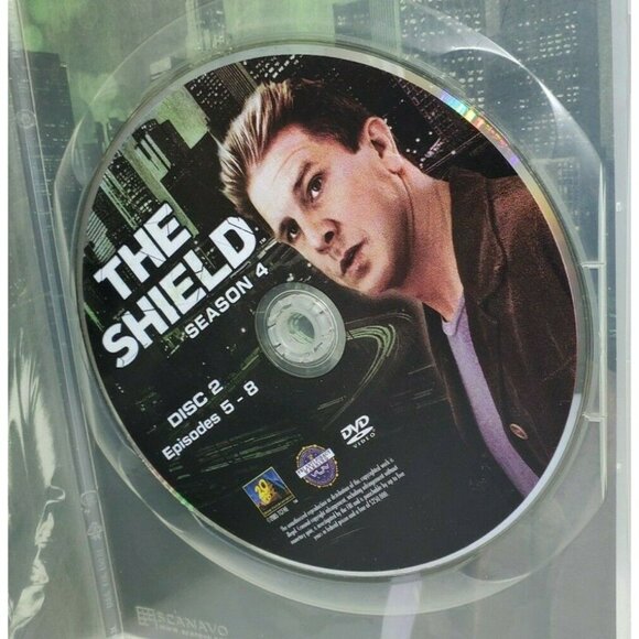 The Shield Complete Fourth Season Missing Disk 4 Minor Blemishes On 1 & 2 Clean - Picture 6 of 12